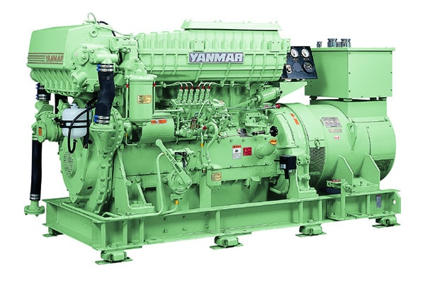 Судовой дизельный генератор YMAS-290S-6HAL2-WDT